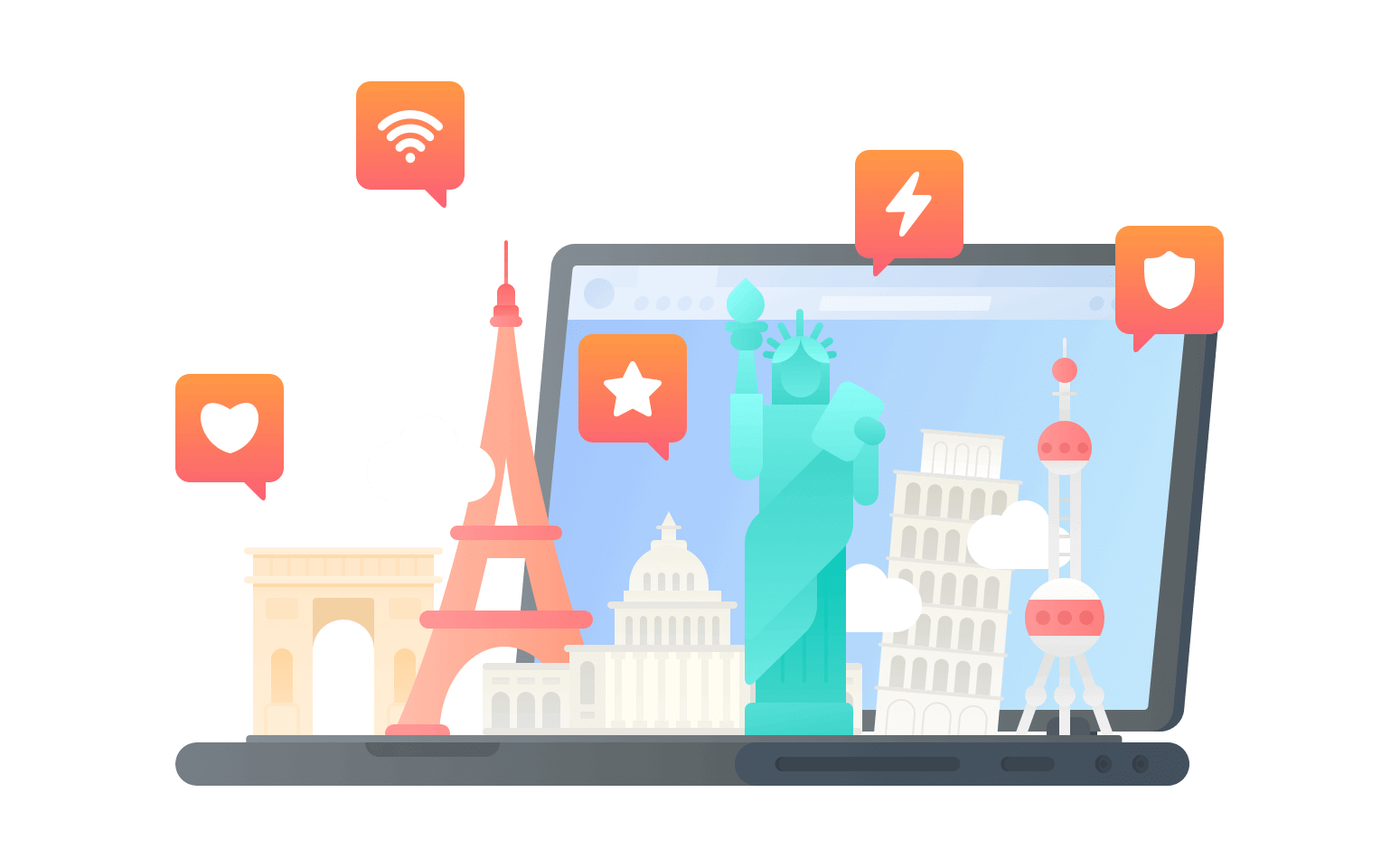在圣皮埃尔和密克隆岛连接到中国vpn - CNCN2